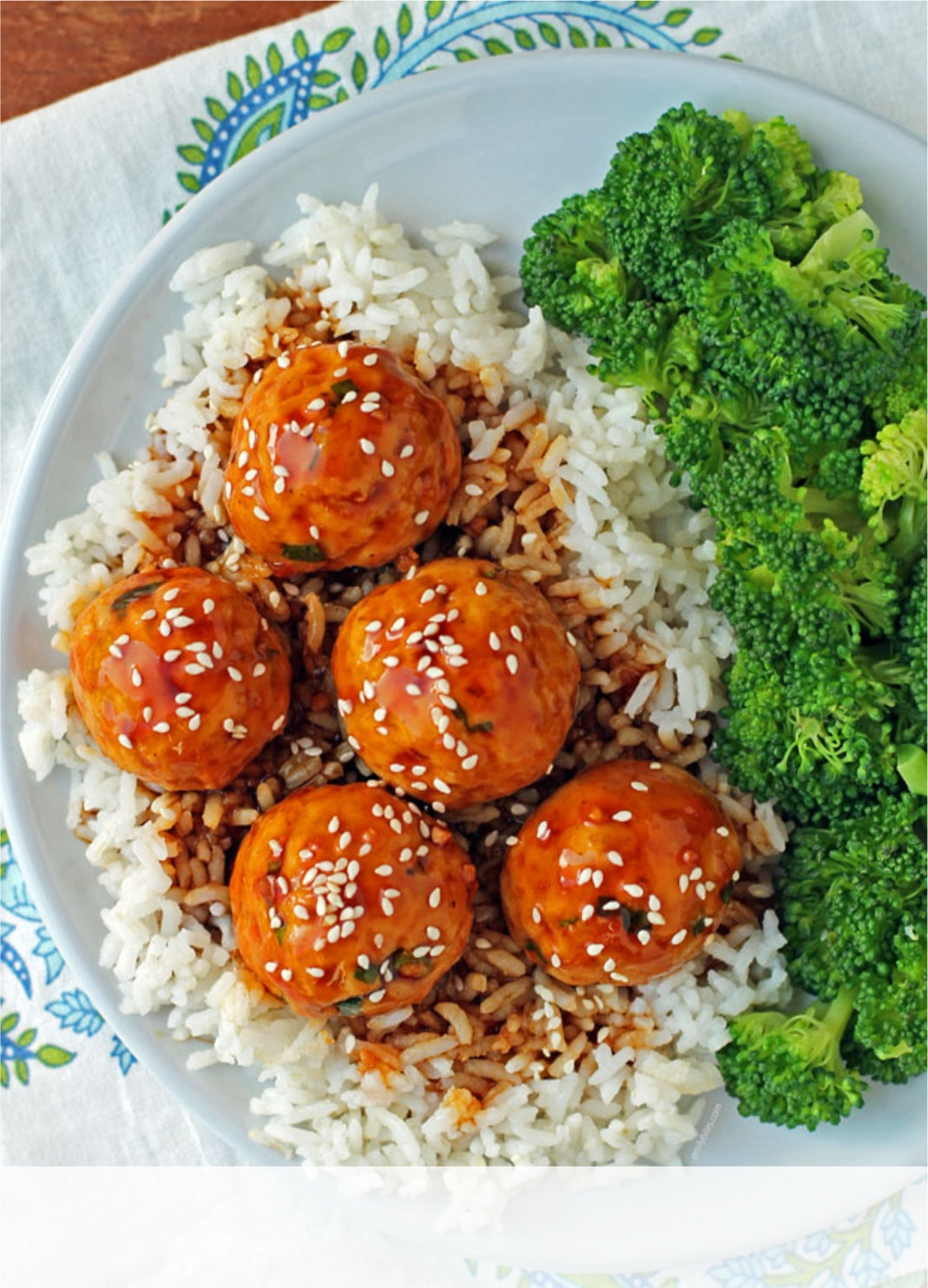 Sticky Pineapple Teriyaki Meatballs